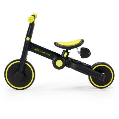 Детска сгъваема триколка Kinderkraft 4trike 3в1 Black