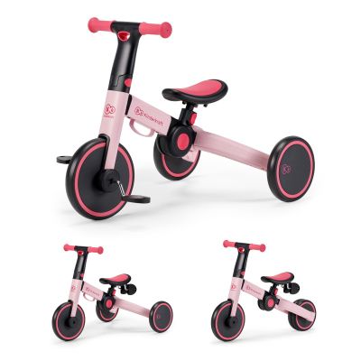 Детска сгъваема триколка Kinderkraft 4trike 3в1 Pink