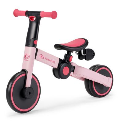 Детска сгъваема триколка Kinderkraft 4trike 3в1 Pink