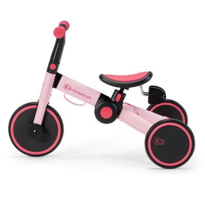 Детска сгъваема триколка Kinderkraft 4trike 3в1 Pink