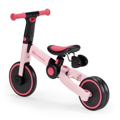 Детска сгъваема триколка Kinderkraft 4trike 3в1 Pink