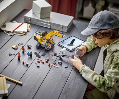 Конструктор LEGO City 60420 Жълт строителен екскаватор