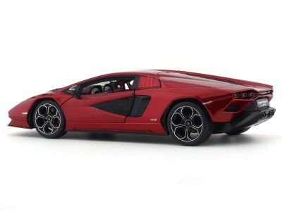 Метална кола Lamborghini Countach LPI 800-4 Bburago 1:24 red