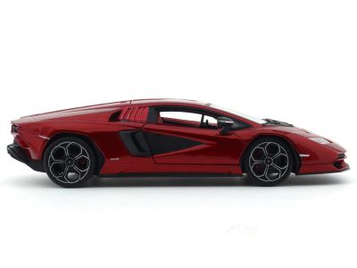 Метална кола Lamborghini Countach LPI 800-4 Bburago 1:24 red