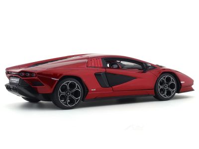 Метална кола Lamborghini Countach LPI 800-4 Bburago 1:24 red