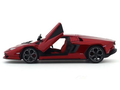 Метална кола Lamborghini Countach LPI 800-4 Bburago 1:24 red