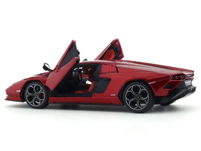 Метална кола Lamborghini Countach LPI 800-4 Bburago 1:24 red