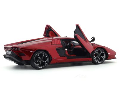 Метална кола Lamborghini Countach LPI 800-4 Bburago 1:24 red