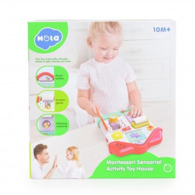 Бебешки интерактивен център Къща монтесори Hola HA898600