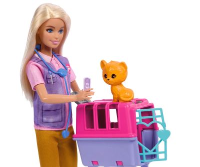 Кукла Barbie Комплект Барби с животни Mattel HRG50 