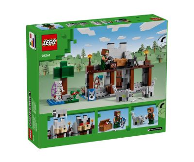 Конструктор LEGO Minecraft 21261 Вълчата крепост