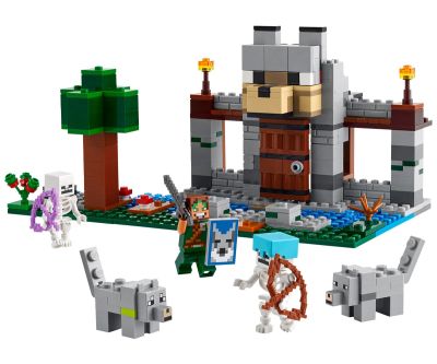 Конструктор LEGO Minecraft 21261 Вълчата крепост