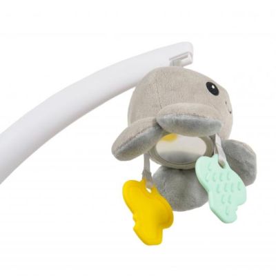 Електрическа люлка Cangaroo TRIUMPH СИВ