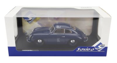 Метална кола PORSCHE 356 PRÉ-A BLUE 1953 SOLIDO 1:18 - 1802808