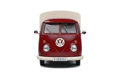Метален бус Volkswagen T1 Pick-Up Porsche Service 1950 SOLIDO 1:18 - 1806707