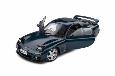Метален автомобил MAZDA RX7 FD RS BLUE 1994 SOLIDO 1:18 - 1810601