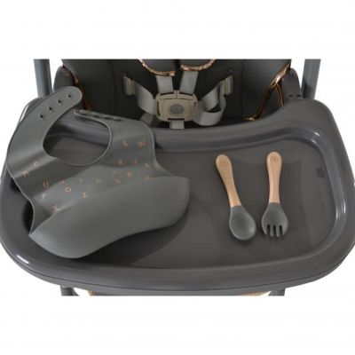 Стол за хранене LINDO СИВ