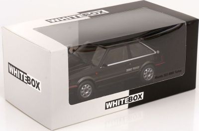 Метална кола Mazda 323 4WD Turbo 1989 WHITE BOX 124222