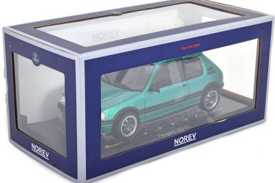 Метална кола Peugeot 205 GTi 1991 Norev 1:18 - 184847