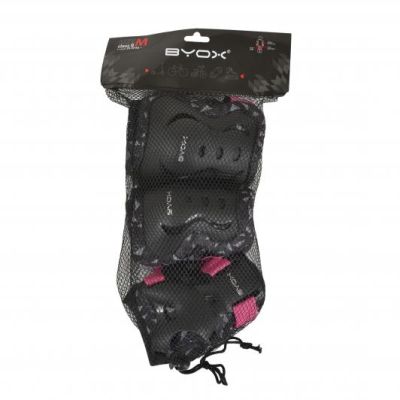 Комплект протектори Byox DAZZLE РОЗОВ CLASS B (25-50KG)