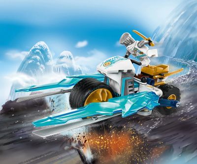 Конструктор LEGO NINJAGO 71816 Леденият мотоциклет на Зейн