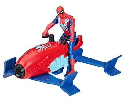 Фигурка Спайдърмен - Превозно средство изстрелващо паяжина, Spider-Man Hydro Jet Blast