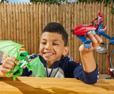 Фигурка Спайдърмен - Превозно средство изстрелващо паяжина, Spider-Man Hydro Jet Blast