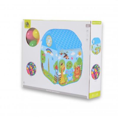 Тента палатка Къща за игра с 50 топки 
