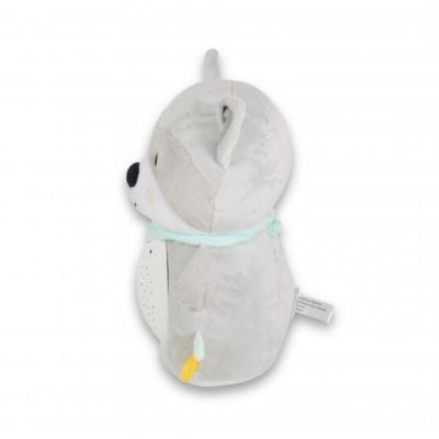 Плюшена нощна лампа с проектор Snuggly Raccoon