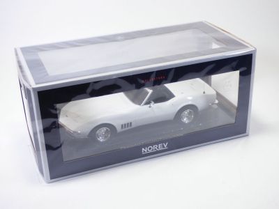 Метална кола Chevrolet Corvette Convertible 1969 Can Am Norev 1:18 - 189038