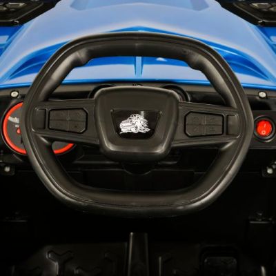 Акумулаторен джип 5588 FAST UTV син металик