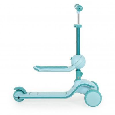 Сгъваема тротинетка със седалка Byox Evo mint