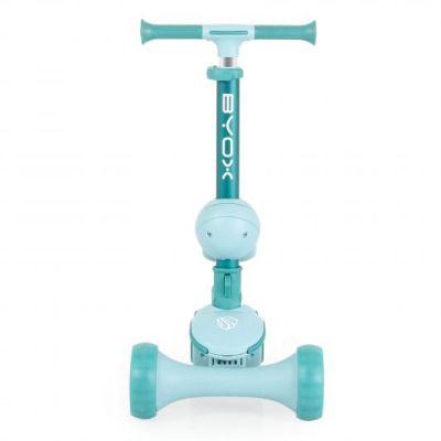 Сгъваема тротинетка със седалка Byox Evo mint