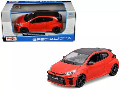 Метална кола Toyota Yaris GR 2021 - 1:24 Maisto 32909 