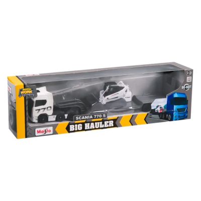 Камион с ремарке SCANIA 770S+Bobcat MAISTO 11681