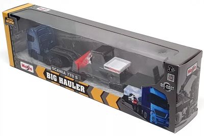 Камион с ремарке SCANIA 770S+Bobcat Excavator MAISTO 11681