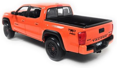 Метален джип пикап Toyota Tacoma TRD Pro 2021 - 1:24 Maisto 32910 orange