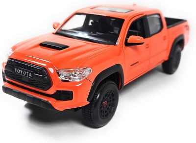 Метален джип пикап Toyota Tacoma TRD Pro 2021 - 1:24 Maisto 32910 orange