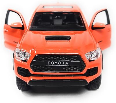 Метален джип пикап Toyota Tacoma TRD Pro 2021 - 1:24 Maisto 32910 orange