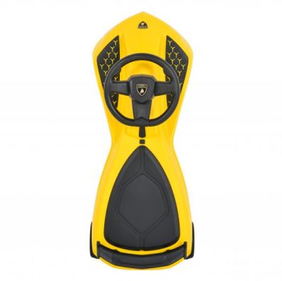 Кола за яздене Lamborghini Swing Car жълт