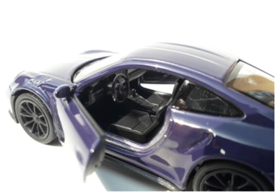 Металeн автомобил Porsche 911 GT3 RS лилаво -1:34 Welly 