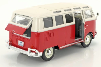 Метален бус Volkswagen Van Samba 1:24 Maisto 31956 red