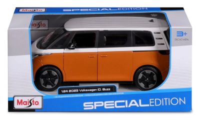 Метален бус Volkswagen ID. Buzz 2023 - 1:24 Maisto 32914 оранжев