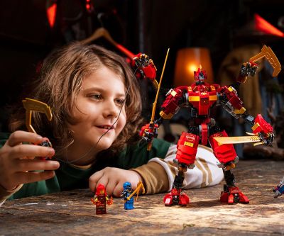 Конструктор LEGO NINJAGO 71812 Нинджа робот катерач на Кай