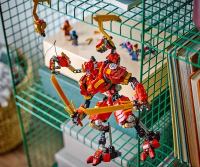 Конструктор LEGO NINJAGO 71812 Нинджа робот катерач на Кай