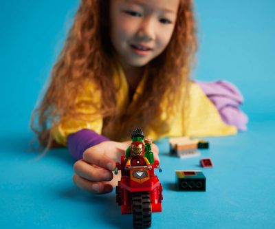 Конструктор LEGO Marvel Super Heroes 76287 Железният човек с мотоциклет и Хълк