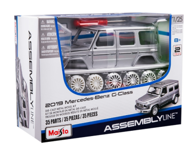 Метална кола за сглобяване Mercedes-Benz G-Class 1:24 Maisto 39536