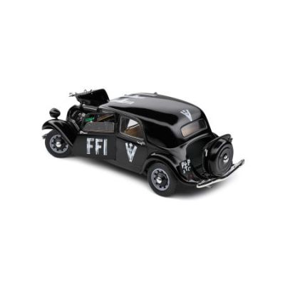 Метален автомобил CITROЕN TRACTION 7 BLACK 1944 SOLIDO 1:18 - 1800908