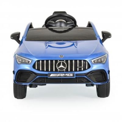 Акумулаторна кола Mercedes-AMG CLA 45 син металик