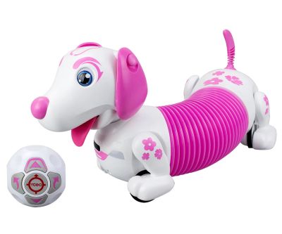 Разтеглив робо дакел YCOO Robo Dash Dackel Robotic Puppy Pink Silverlit 88742